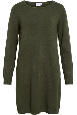 VILA Long Sleeved Knitted Dress