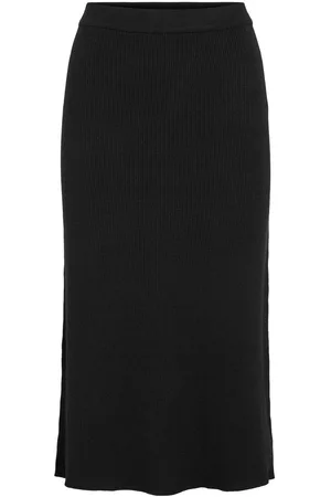 VILA Vicomfy Knit Midi Skirt