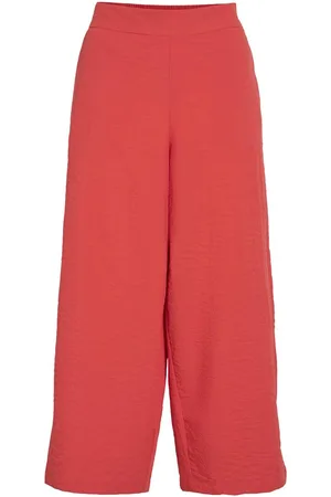 VILA Regular Waist - Wide-leg Trousers