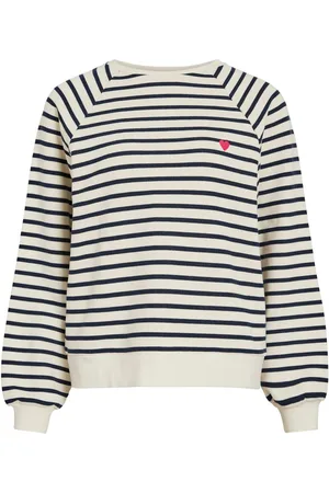 VILA Viheather Prążkowany Bluza Sportowa