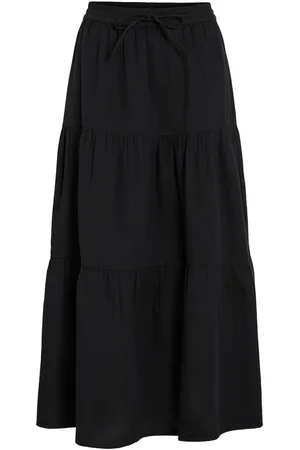 VILA Nia Bawełna Spódnica Maxi
