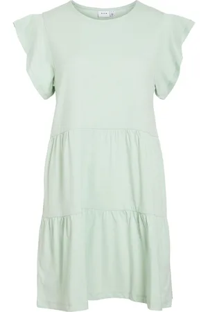 VILA Cap Sleeved Mini Dress