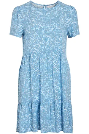 VILA Short Sleeved Knee-length Dress