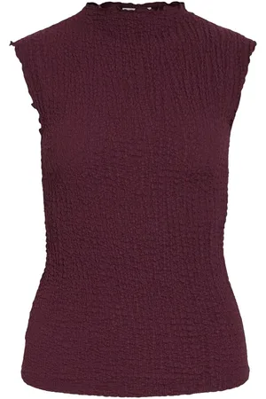 VILA Videlia High Neck Top Bez Rękawów