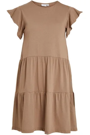 VILA Visummer Cap Sleeved Mini Dress