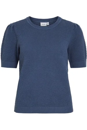 VILA Short-sleeved Knitted Top