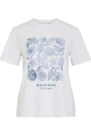 VILA Vinora Okrągły Dekolt T-shirt