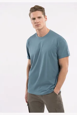 Volcano T-shirt bawełniany, Comfort Fit, T-GROL