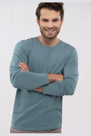 Volcano Niebieski longsleeve L-HALS