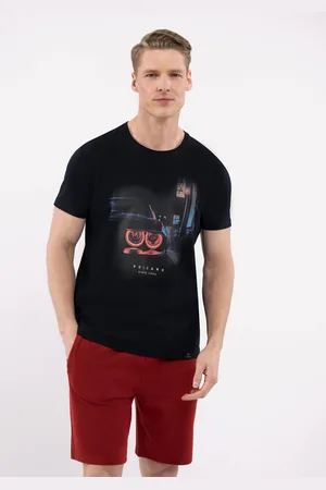 Volcano T-shirt z printem T-IVER