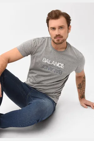 Volcano T-shirt z napisem, Comfort Fit, T-BALANCE