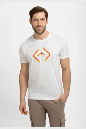Volcano T-shirt z logo T-FLUO