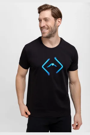 Volcano T-shirt z logo T-FLUO