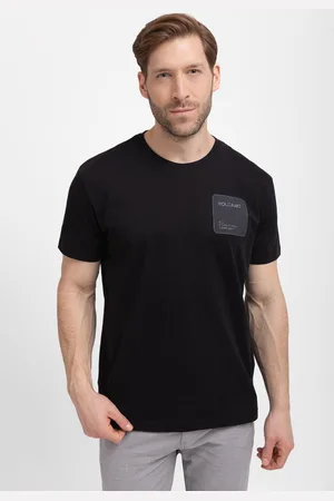 Volcano Bawełniany t-shirt T-ERA 2