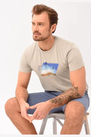 Volcano T-shirt z printem T-NAVI