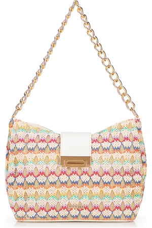 Wittchen Damska torebka crossbody pleciona