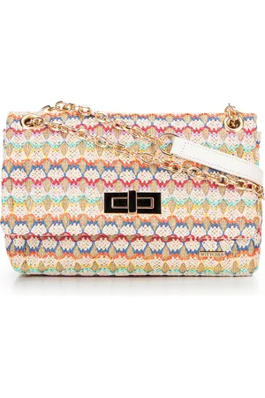 Wittchen Damska crossbody z plecionki na łańcuszku