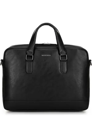 Wittchen Męska torba z kieszenią na laptopa 15,6” czarna