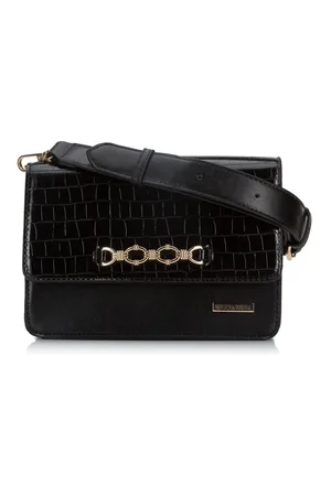 Wittchen Torebka crossbody z metalową ozdobą