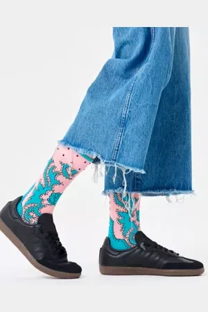 Wrangler Happy Socks Rhinestone Sock
