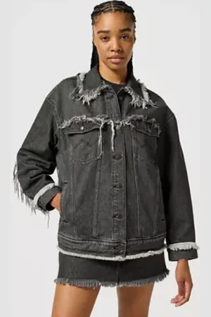 Wrangler Denim Fray Jacket
