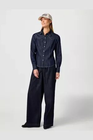 Wrangler Exaggerated Yoke Shirt Jacket