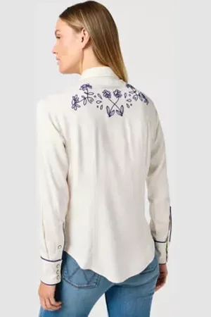 Wrangler Piped Western Shirt