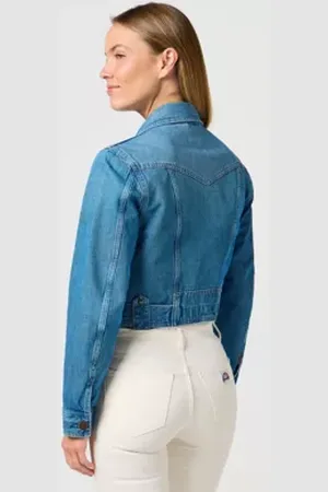 Wrangler Denim Moto Jacket