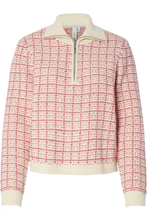 Y.A.S Sweter Z Krótkim Zamkiem