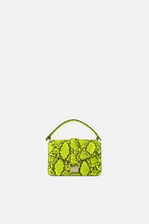 Zara Mini torebka typu city w zwierzęcy deseń