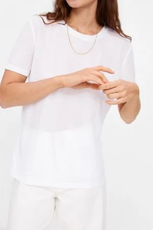Zara Koszulka z kolekcji basic